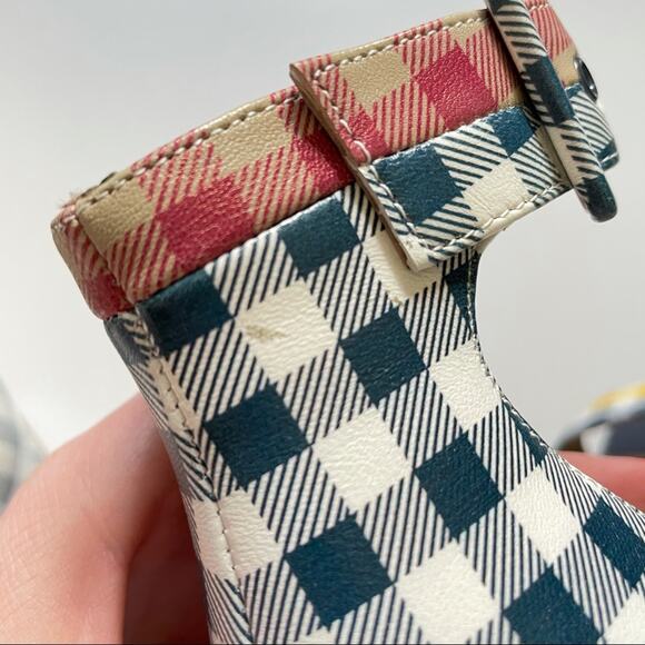 NEW Donald Pliner Watson Gingham Sandal - Picture 8 of 8